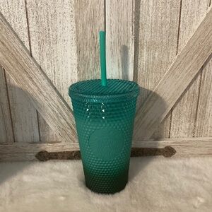 Starbucks 2022 Holiday Green Ombré Waxberry Cold Cup Tumbler